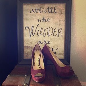 Enzo Angiolini peep-toe pumps